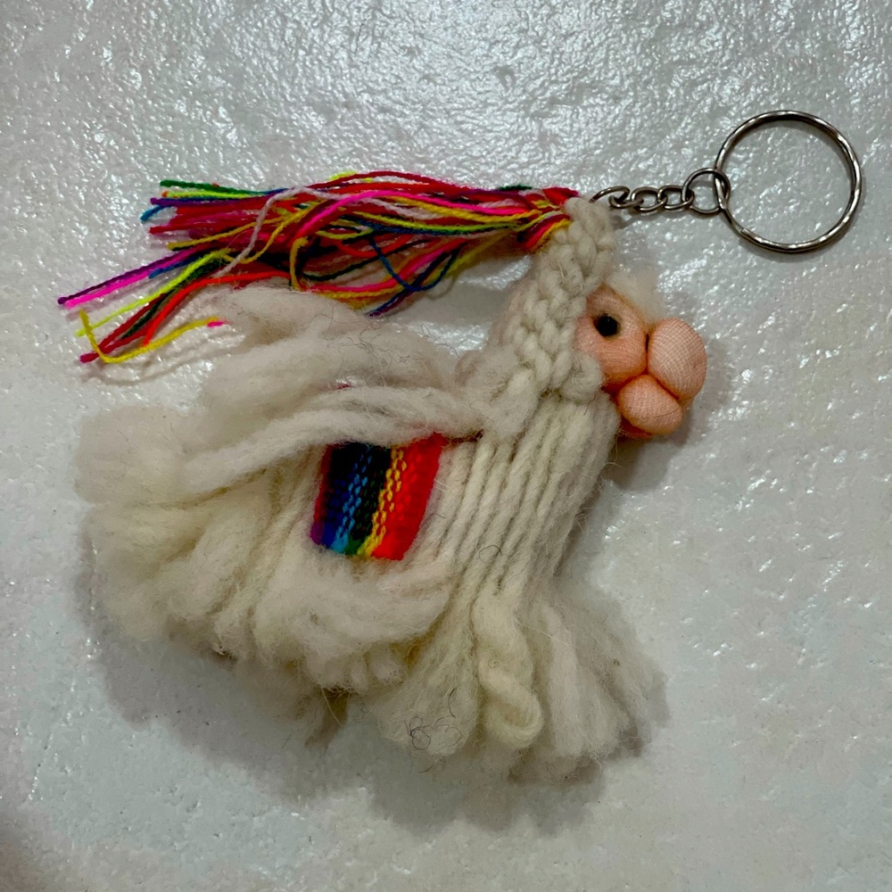 Cute Peru Keychain